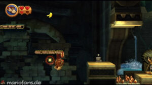 World 3 — Ruins — Donkey Kong Country Returns walkthrough screenshot