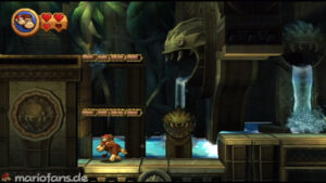 World 3 — Ruins — Donkey Kong Country Returns walkthrough screenshot