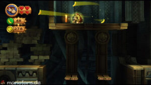 World 3 — Ruins — Donkey Kong Country Returns walkthrough screenshot