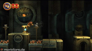 World 3 — Ruins — Donkey Kong Country Returns walkthrough screenshot