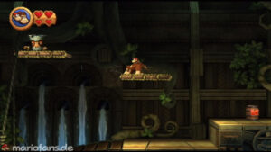 World 3 — Ruins — Donkey Kong Country Returns walkthrough screenshot