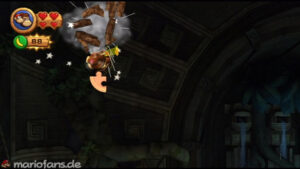 World 3 — Ruins — Donkey Kong Country Returns walkthrough screenshot
