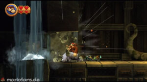World 3 — Ruins — Donkey Kong Country Returns walkthrough screenshot