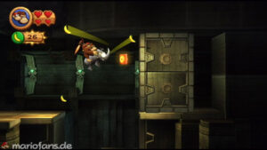 World 3 — Ruins — Donkey Kong Country Returns walkthrough screenshot