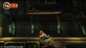 World 3 — Ruins — Donkey Kong Country Returns walkthrough screenshot