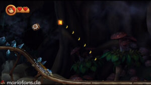 World 4 — Cave — Donkey Kong Country Returns walkthrough screenshot