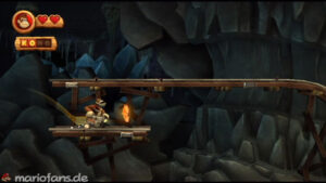 World 4 — Cave — Donkey Kong Country Returns walkthrough screenshot