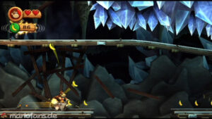 World 4 — Cave — Donkey Kong Country Returns walkthrough screenshot