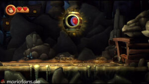 World 4 — Cave — Donkey Kong Country Returns walkthrough screenshot