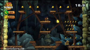 World 4 — Cave — Donkey Kong Country Returns walkthrough screenshot