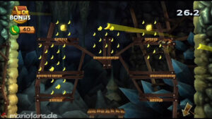 World 4 — Cave — Donkey Kong Country Returns walkthrough screenshot