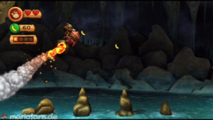 World 4 — Cave — Donkey Kong Country Returns walkthrough screenshot