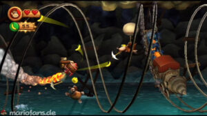 World 4 — Cave — Donkey Kong Country Returns walkthrough screenshot