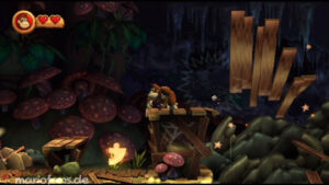 World 4 — Cave — Donkey Kong Country Returns walkthrough screenshot