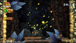World 4 — Cave — Donkey Kong Country Returns walkthrough screenshot