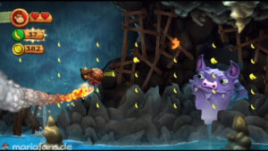 World 4 — Cave — Donkey Kong Country Returns walkthrough screenshot