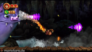 World 4 — Cave — Donkey Kong Country Returns walkthrough screenshot