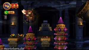 World 4 — Cave — Donkey Kong Country Returns walkthrough screenshot