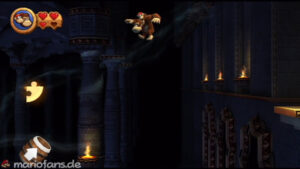 World 4 — Cave — Donkey Kong Country Returns walkthrough screenshot