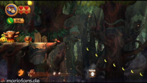 World 5 — Forest — Donkey Kong Country Returns walkthrough screenshot