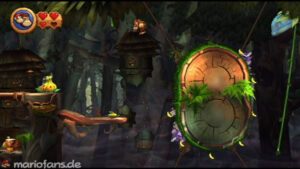 World 5 — Forest — Donkey Kong Country Returns walkthrough screenshot
