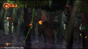 World 5 — Forest — Donkey Kong Country Returns walkthrough screenshot