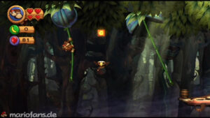 World 5 — Forest — Donkey Kong Country Returns walkthrough screenshot