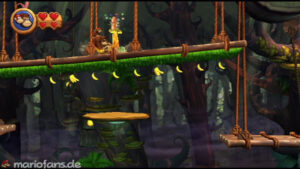 World 5 — Forest — Donkey Kong Country Returns walkthrough screenshot