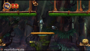 World 5 — Forest — Donkey Kong Country Returns walkthrough screenshot