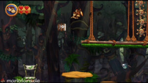 World 5 — Forest — Donkey Kong Country Returns walkthrough screenshot