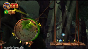 World 5 — Forest — Donkey Kong Country Returns walkthrough screenshot