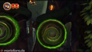 World 5 — Forest — Donkey Kong Country Returns walkthrough screenshot