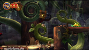World 5 — Forest — Donkey Kong Country Returns walkthrough screenshot