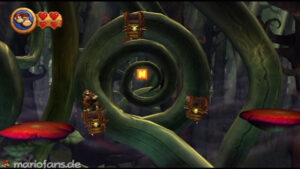 World 5 — Forest — Donkey Kong Country Returns walkthrough screenshot
