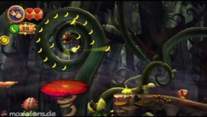 World 5 — Forest — Donkey Kong Country Returns walkthrough screenshot