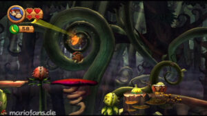 World 5 — Forest — Donkey Kong Country Returns walkthrough screenshot