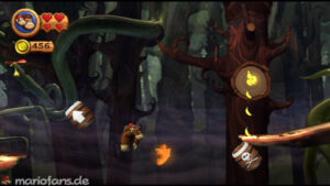World 5 — Forest — Donkey Kong Country Returns walkthrough screenshot