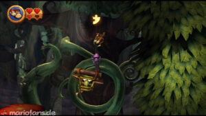 World 5 — Forest — Donkey Kong Country Returns walkthrough screenshot