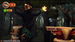 World 5 — Forest — Donkey Kong Country Returns walkthrough screenshot