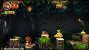 World 5 — Forest — Donkey Kong Country Returns walkthrough screenshot
