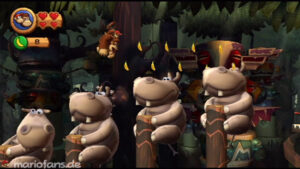 World 5 — Forest — Donkey Kong Country Returns walkthrough screenshot