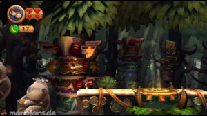World 5 — Forest — Donkey Kong Country Returns walkthrough screenshot