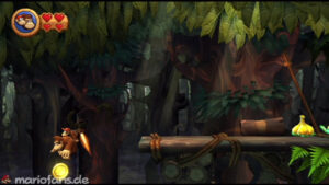 World 5 — Forest — Donkey Kong Country Returns walkthrough screenshot