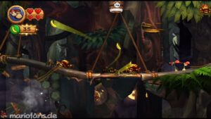 World 5 — Forest — Donkey Kong Country Returns walkthrough screenshot