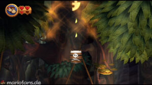 World 5 — Forest — Donkey Kong Country Returns walkthrough screenshot