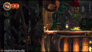 World 5 — Forest — Donkey Kong Country Returns walkthrough screenshot