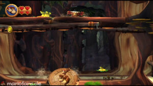 World 5 — Forest — Donkey Kong Country Returns walkthrough screenshot