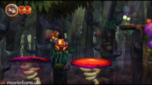 World 5 — Forest — Donkey Kong Country Returns walkthrough screenshot