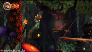 World 5 — Forest — Donkey Kong Country Returns walkthrough screenshot