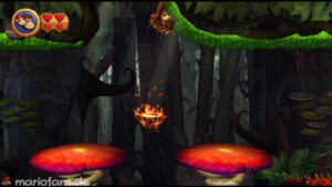 World 5 — Forest — Donkey Kong Country Returns walkthrough screenshot